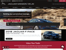 Tablet Screenshot of jaguarmissionviejo.com